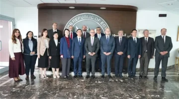 الرقابة المالية تبحث تعزيز التعاون القضائي مع المحكمة العليا في شنغهاي 1